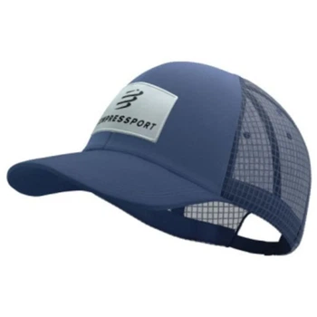 Кепка бейсболка летняя Compressport Trucker 6P Cap Indigo Uni (100078290)