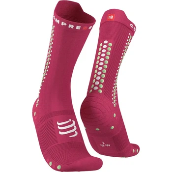 Носки велосипедные профессиональные для триатлона Compressport Pro Racing Socks V4.0 Bike Jazzy/paradise green S (100078300)
