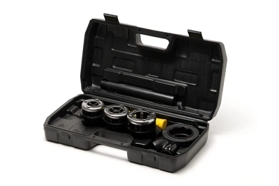 Клуп трубний для нарізання різьби Mastertool BSPT ½"/¾"/1" набір 3 шт 14-1402