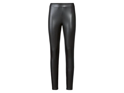Легінси зі штучної шкіри для жінки Esmara LYCRA® 357705 38(S) чорний