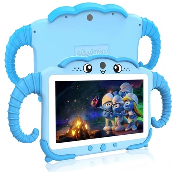 Планшет 7" Okulaku ZIDS701 2/32Gb 4 ядра Android 12 Бело - Голубой