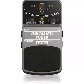 Педаль-тюнер Behringer TU300 Chromatic Tuner для гитары и баса