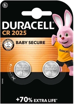 Батарейка Duracell CR 2025/DL 2025*2
