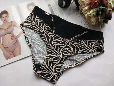 Трусики Lanny mode 51047 зебра XXXL черный
