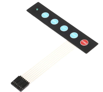 Матричная клавиатура Arduino, 5 клавиш