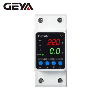 Реле напряжения РКН и тока GEYA GPS6-VA5 (63A)