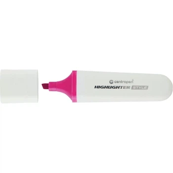 Маркер текстовий Highlighter Style 1-4,6 мм клин рожевий CENTROPEN