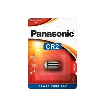 Батарейка літієва Panasonic CR2 3V – фотобатарея для фотоапаратів, датчиків та електроніки