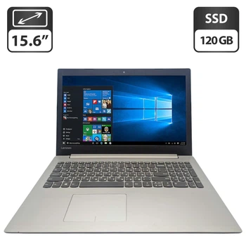 Ноутбук Lenovo IdeaPad 320-15AST / 15.6" (1366x768) TN / Intel Celeron N3350 (2 ядра по 1.1 - 2.4 GHz) / 8 GB DDR3 / 120 GB SSD / Intel HD Graphics / WebCam б/у