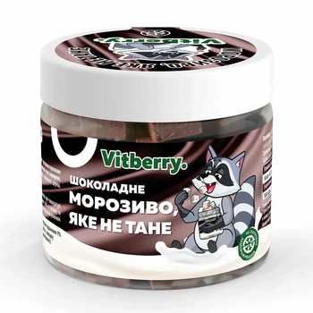 Мороженое, которое не тает! Сублимированное мороженое Vitberry - Шоколад, 20 г