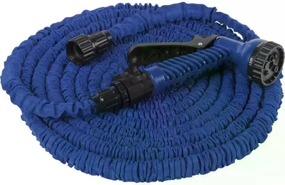 Садовый шланг Magic Hose 15 м с распылителем, лёгкий и компактный