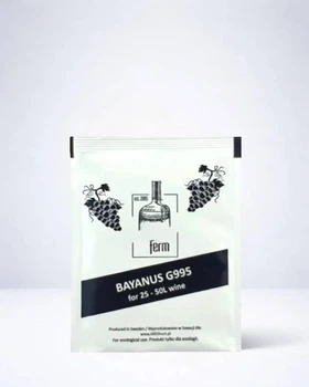 Винні дріжджі Spirit Ferm Wino Bayanus G995, преміум для домашнього виноробства та фруктових дистилятів