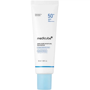 Увлажняющая солнцезащитная сыворотка medicube Zero Pore Hydrating Sun Serum SPF50+ PA++++ 50 мл
