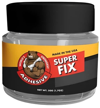 Водостойкий сверхпрочный клей Super Fix для керамических изделий 100 г