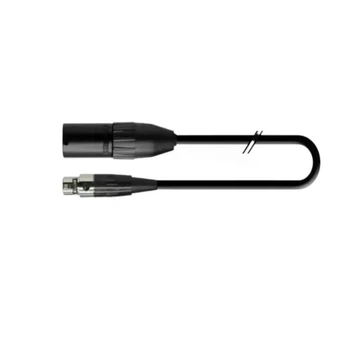 Кабель для микрофона Grade 1T-AMG70-15 mini XLR3 гнездо XLR3 штекер 15 метров черный прочная конструкция