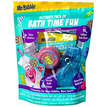 Подарочный набор для купания в ванной Mr.Bubble Ultimate Pack Of Bath Time Fun Sweet Treats