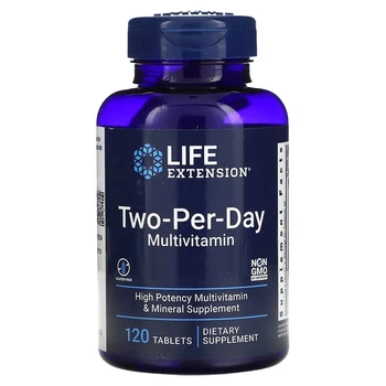 Мультивітаміни (Two-Per-Day Tablets) 120 таблеток LEX23151