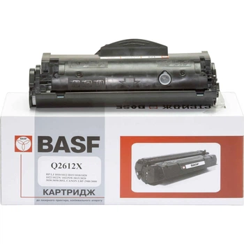 Картридж для HP 12A Q2612A, Q2612L, Q2612AF, Q2612AD BASF 12X Black BASF-KT-Q2612X