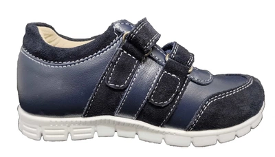 Ортопедические кроссовки на липучках Ortop, 600-Blue со съемной стелькой, размер 20, артикул (600-Blue_20)