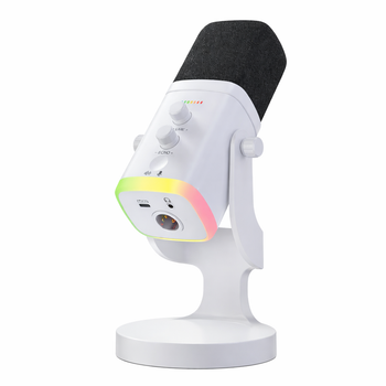 Динамический микрофон XLR/USB для игр, стриминга,пения и подкастинга с RGB подсветкой