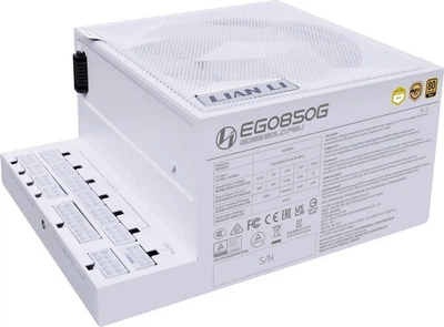 Блок живлення Lian Li Edge Gold 850W White, EU Cord (G9P.EG0850G.W000.EU)