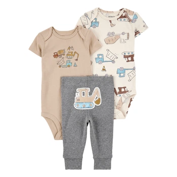 Комплект Carter's 3в1 2 боді, легінси для мальчика 61-69 см (1S991010_6M)