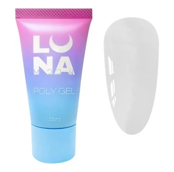 Полигель Luna Poly Gel 01 прозрачный 30 мл