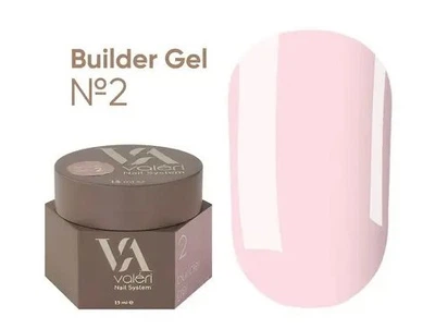 Гель моделюючий Valeri Builder Gel № 02 Nude 15 мл