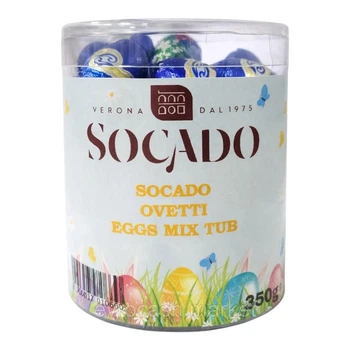 Шоколадные яйца Socado Ovetti eggs mix 350 г
