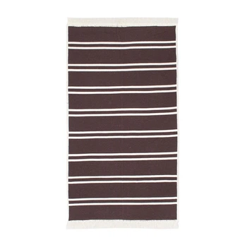 Килим Lotus Home - Infinity Stripe коричневий двосторонній 80*150 (svt-2000022352093)