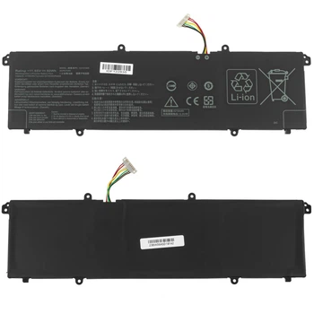 Акумуляторна батарея ASUS C31N1905 з подовженим шлейфом, 11.55V 4335mAh 50Wh, сумісна з ноутбуками ASUS VivoBook S S433FA, ASUS VivoBook S S533FL, ASUS VivoBook S M533IA, колір чорний