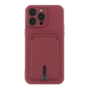 Чохол OtterBox Colorfull з кишенею для карток Pocket Card для iPhone 14 Pro Max Maroon