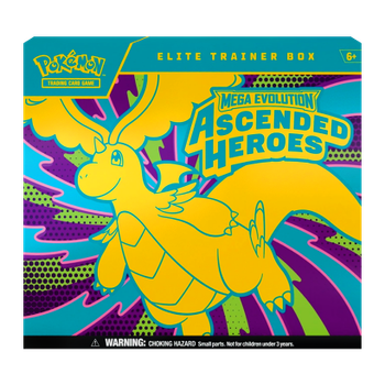 Картки Колекційна Гра Pokemon Mega Evolution Ascended Heroes - Elite Trainer Box