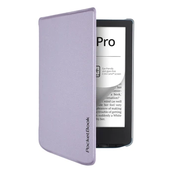 Оригінальна обкладинка чохол PocketBook Shell Cover Transparent для PocketBook 619 Verse Lite Light Purple
