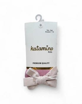 Дитячі бавовняні колготи Katamino (арт. К32254) рожеві вік 7-8 років, зріст 119-131 см
