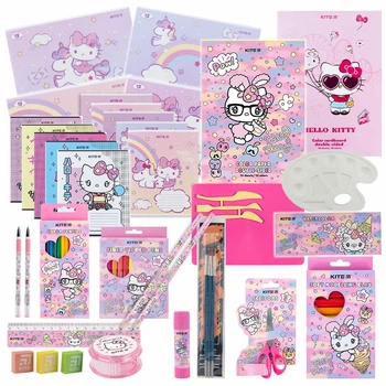 Набір канцтоварів 29 предметів Kite Hello kitty HK26-001
