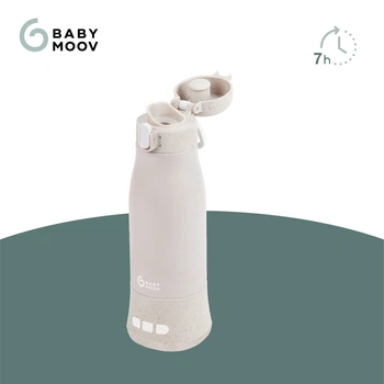 Термос підігрівач для сумішей Moov & Feed (бездротовий), бежевий