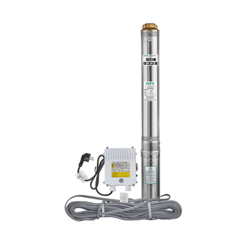 Насос скважинный TAIFU центробежный 4STM4/8 550Вт Hmax 58м 6м³/ч Ø96мм с серединным забором воды TF3390