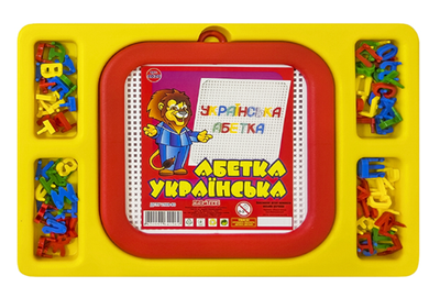 Мозаика Алфавит украинский Промтекс 4026 обучающая игра буквы для детей от 3 лет