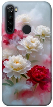TPU чохол Demsky Red and white smoke для Xiaomi Redmi Note 8