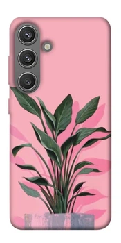 TPU чохол Demsky Pink plant для Samsung Galaxy S24