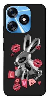 TPU чохол Demsky Metal bunny для TECNO Spark 10 Pro