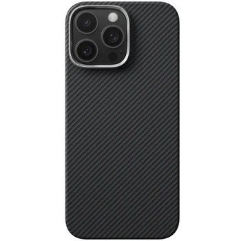 Ультратонкий чехол Carbon Protection Slim MagSafe для iPhone 14 Pro Max (Айфон 14 Про Макс) Black