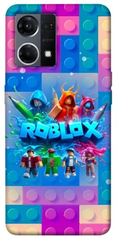 TPU чохол Demsky Brick logo для Oppo Reno 7 4G