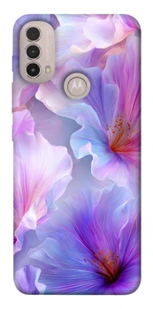TPU чохол Demsky Light purple для Motorola Moto E40
