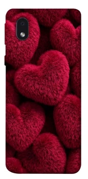 TPU чехол Demsky Fluffy hearts для Samsung Galaxy M01 Core / A01 Core