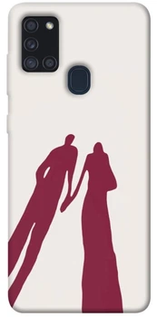 TPU чохол Demsky Shadow couple для Samsung Galaxy A21s