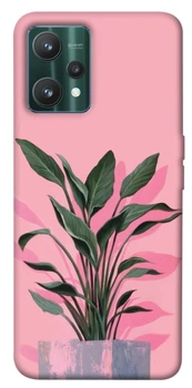 TPU чохол Demsky Pink plant для Realme 9 Pro