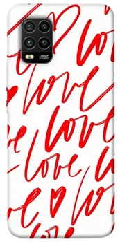 TPU чохол Demsky Love handwriting для Xiaomi Mi 10 Lite