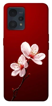 TPU чохол Demsky Sakura red для Realme 9 4G / 9 Pro+